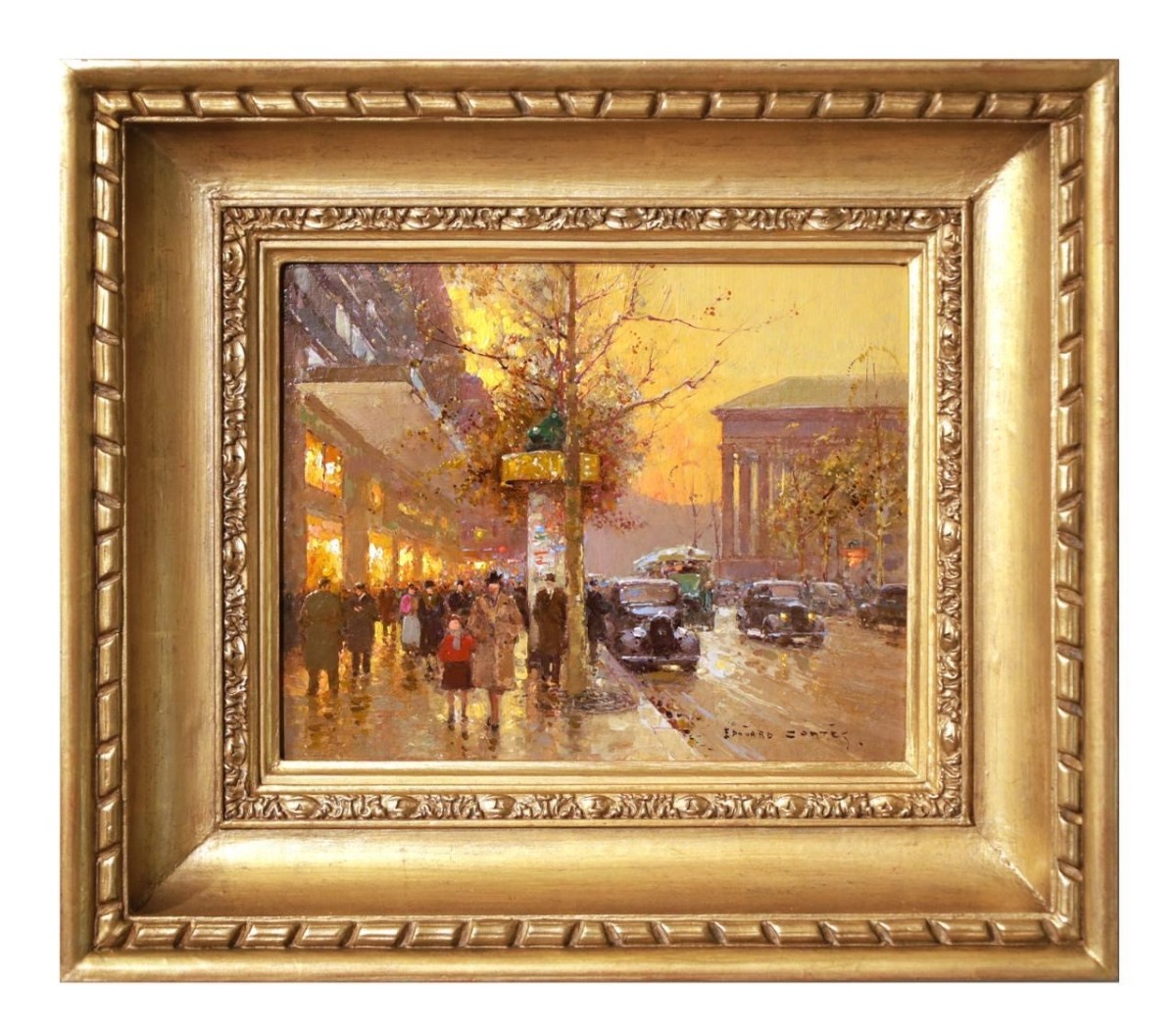 Boulevard de la Madeleine, le Soir