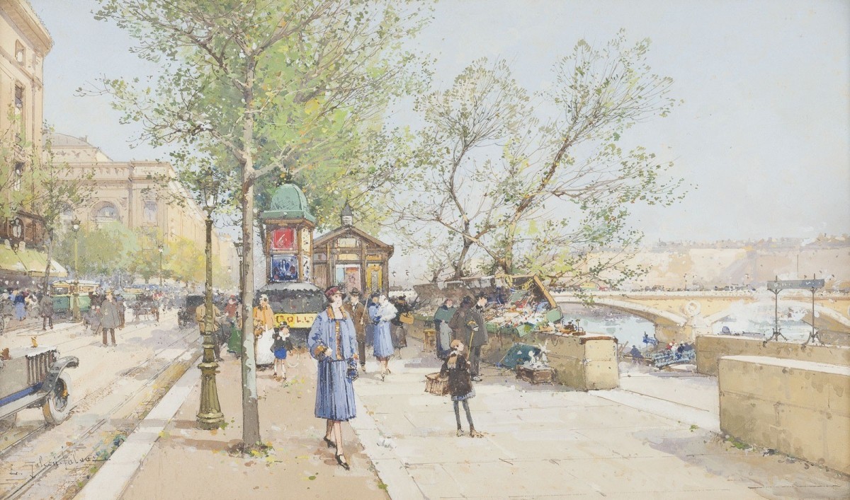 Paris, Quai De La Mégisserie