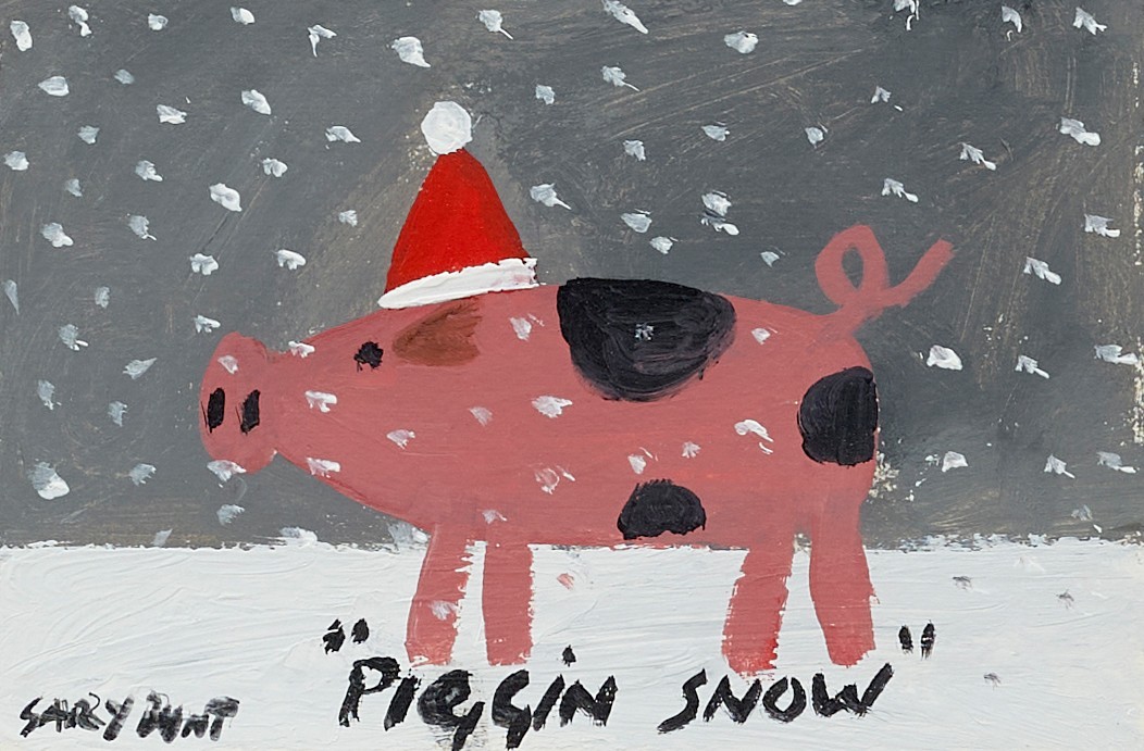 Piggin' Snow