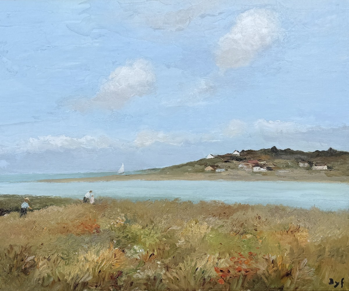 Champ Fleuri au Croisty (Bretagne, Morbihan)